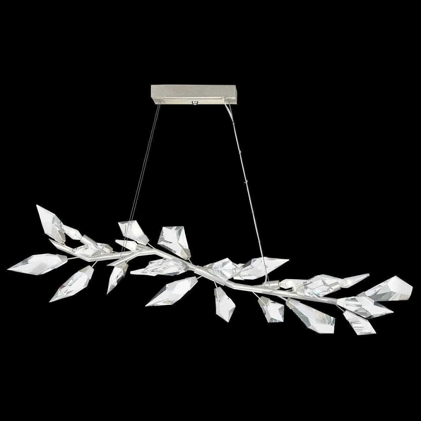 Fine Art Handcrafted Lighting - Foret 47-Inch Six Light Pendant - 908340-1ST | Montreal Lighting & Hardware
