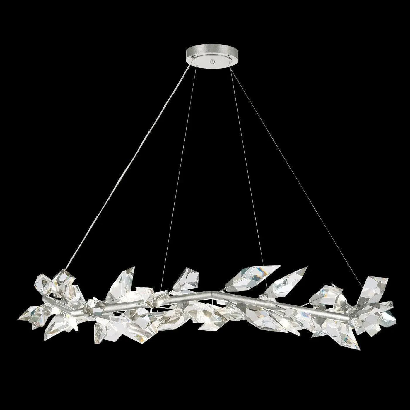 Fine Art Handcrafted Lighting - Foret 55-Inch 12 Light Pendant - 909540-1ST | Montreal Lighting & Hardware