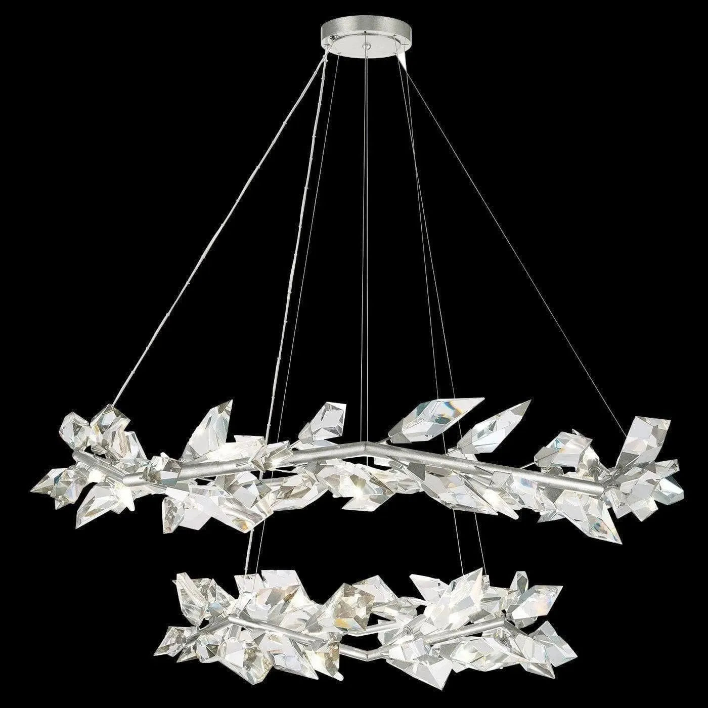 Fine Art Handcrafted Lighting - Foret 55-Inch 20 Light Pendant - 909140-1ST | Montreal Lighting & Hardware