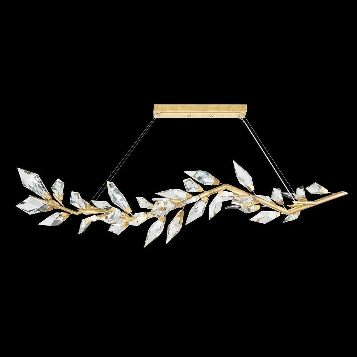 Fine Art Handcrafted Lighting - Foret 72-Inch Eight Light Pendant - 914640-2ST | Montreal Lighting & Hardware
