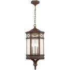 Fine Art Handcrafted Lighting - Holland Park 15-Inch Three Light Outdoor Lantern - 837082ST | Montreal Lighting & Hardware