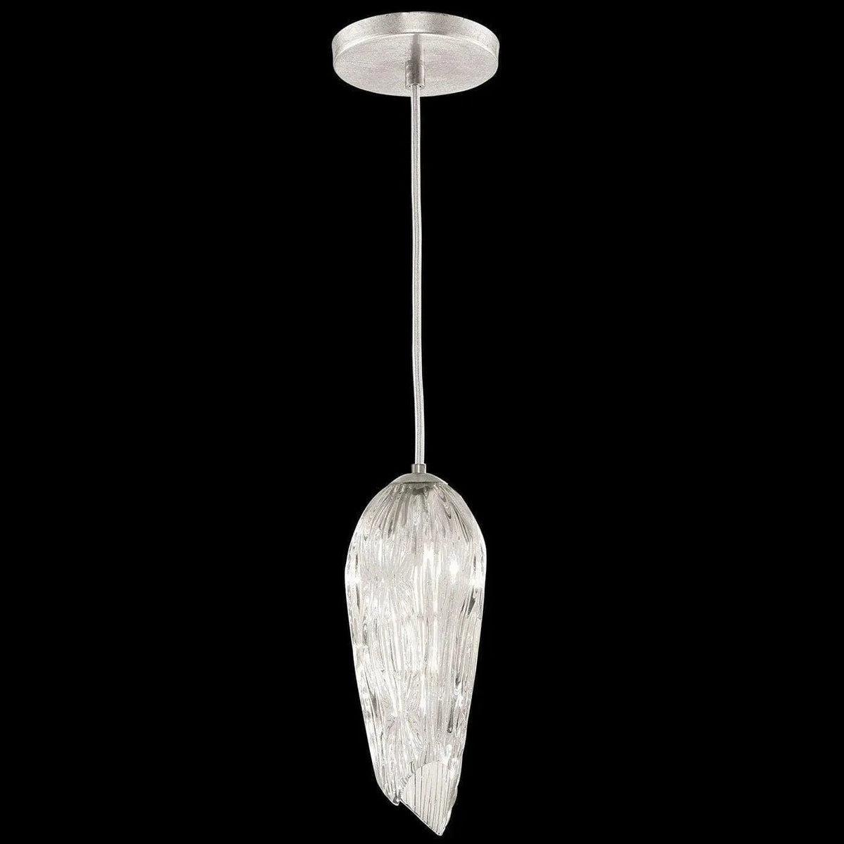 Fine Art Handcrafted Lighting - Las Olas 5-Inch One Light Drop Light - 911340-1ST | Montreal Lighting & Hardware