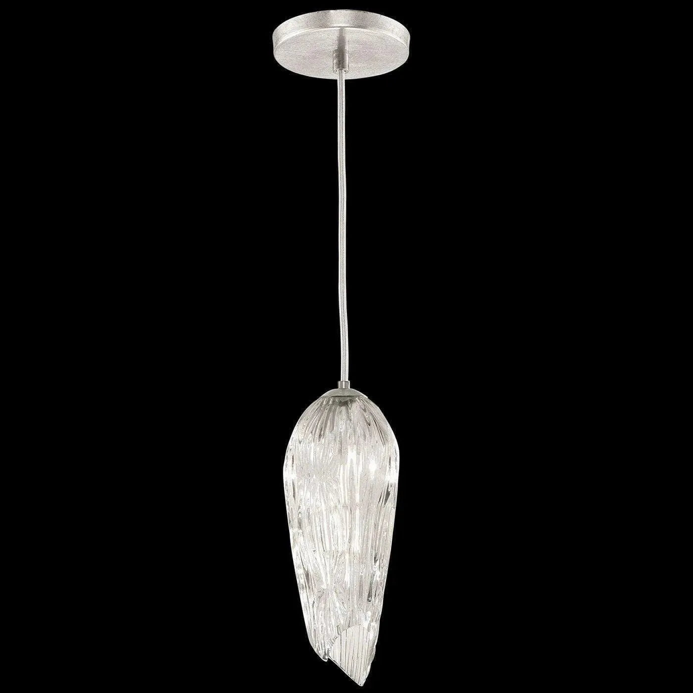 Fine Art Handcrafted Lighting - Las Olas 5-Inch One Light Drop Light - 911340-1ST | Montreal Lighting & Hardware