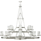 Fine Art Handcrafted Lighting - Liaison 58-Inch 16 Light Chandelier - 860540-2ST | Montreal Lighting & Hardware
