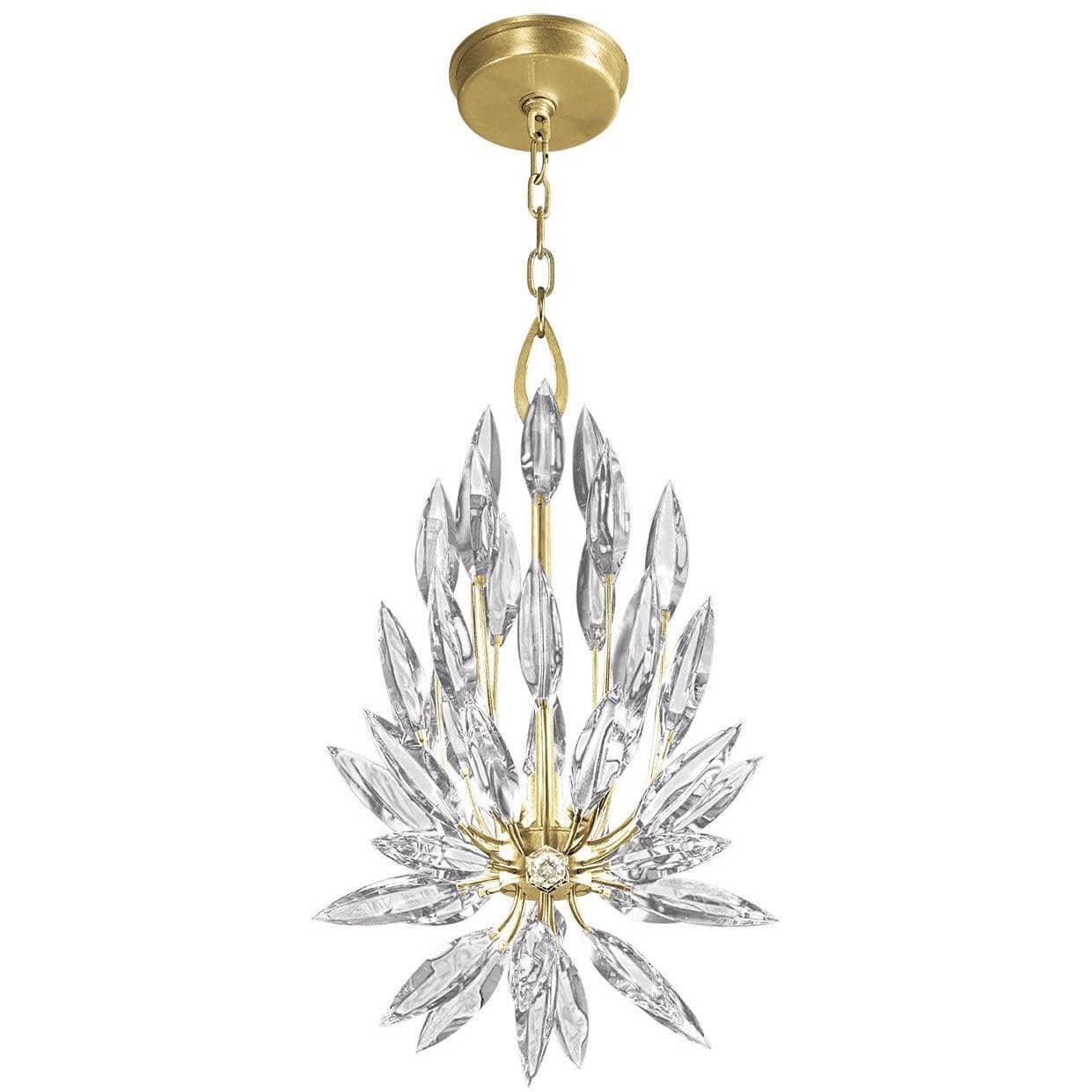 Fine Art Handcrafted Lighting - Lily Buds 12-Inch Three Light Chandelier - 881540-1ST | Montreal Lighting & Hardware