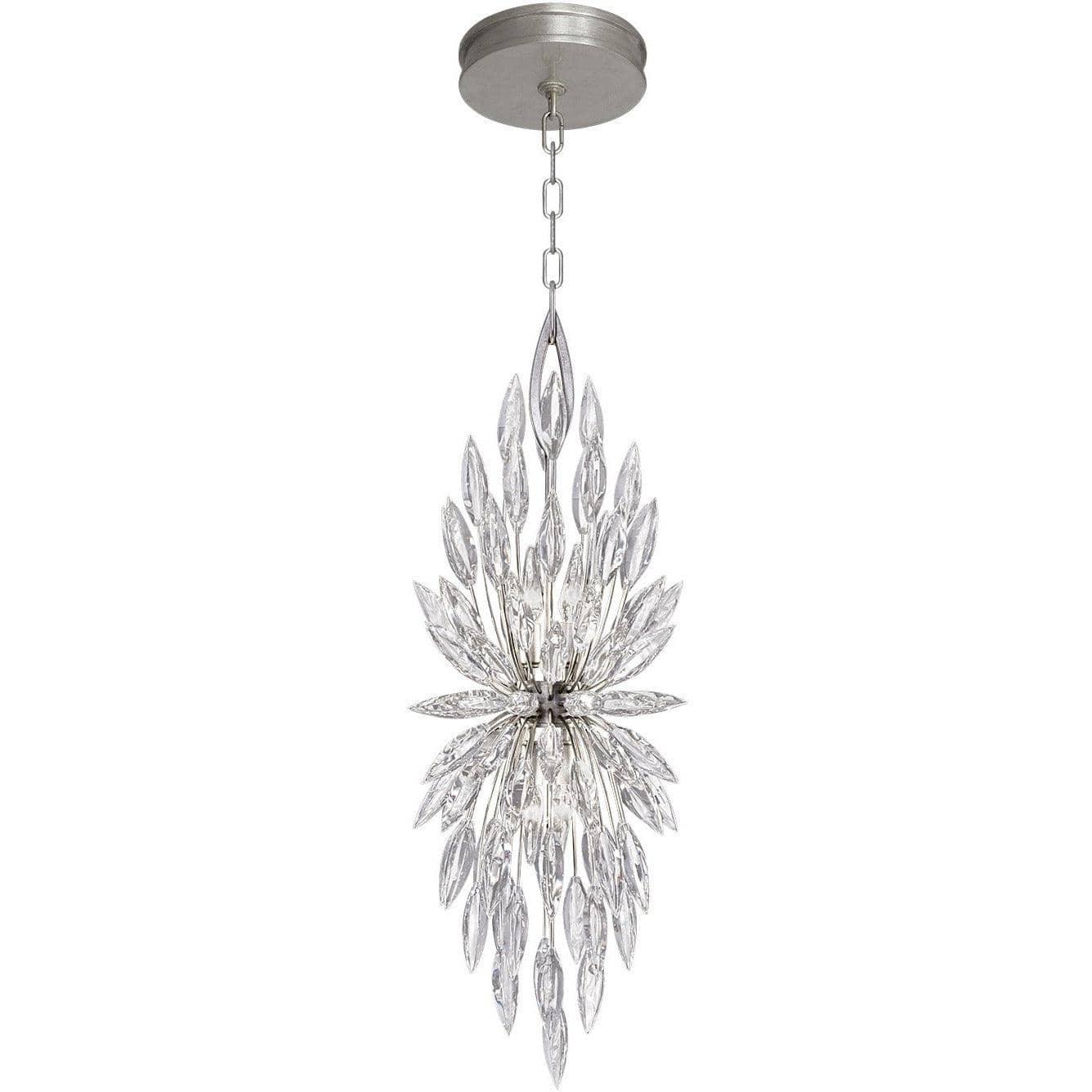 Fine Art Handcrafted Lighting - Lily Buds 13-Inch Four Light Pendant - 883740ST | Montreal Lighting & Hardware