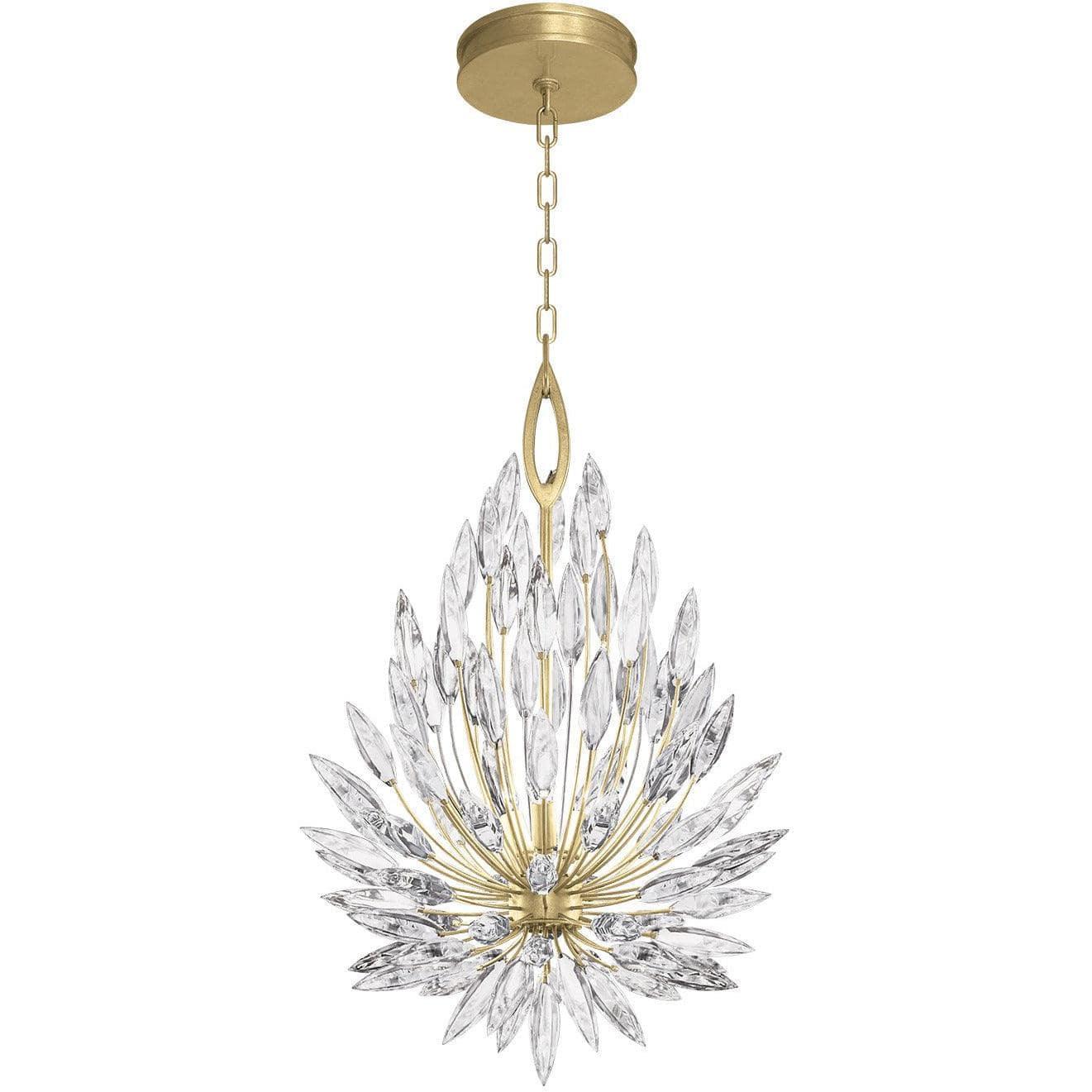 Fine Art Handcrafted Lighting - Lily Buds 19-Inch Three Light Chandelier - 881640-1ST | Montreal Lighting & Hardware