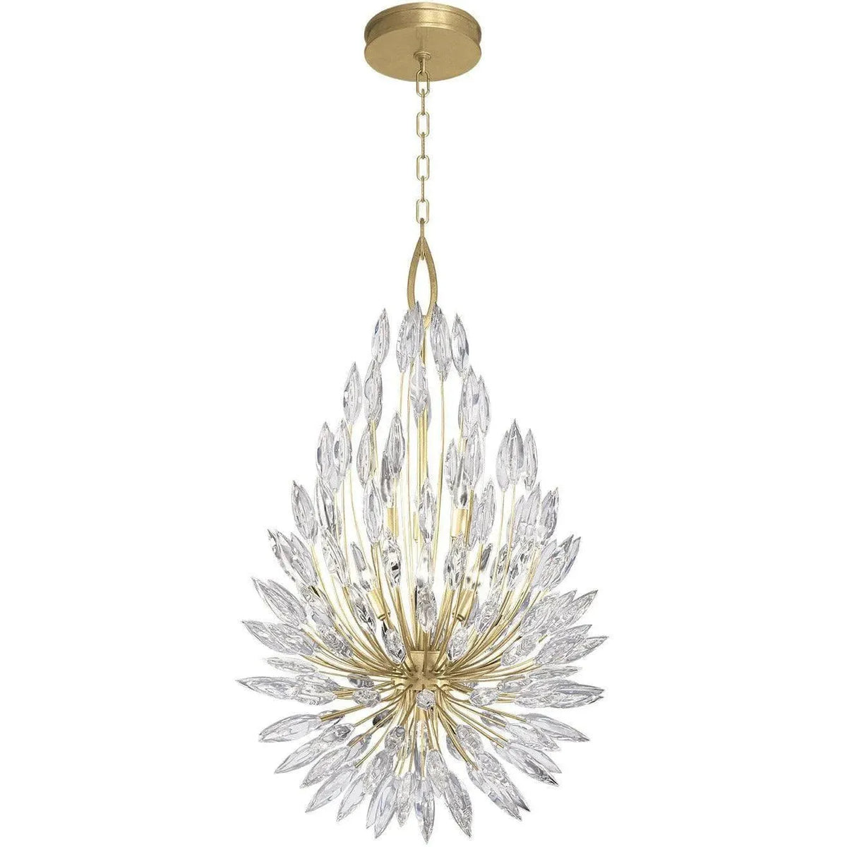 Fine Art Handcrafted Lighting - Lily Buds 24-Inch Seven Light Pendant - 883840-1ST | Montreal Lighting & Hardware