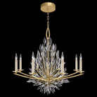 Fine Art Handcrafted Lighting - Lily Buds 41-Inch Eight Light Chandelier - 881240-1ST | Montreal Lighting & Hardware