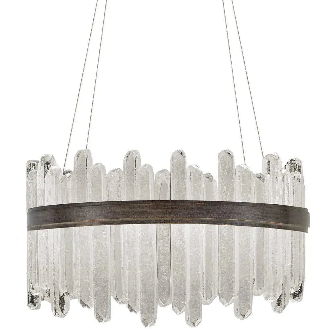 Fine Art Handcrafted Lighting - Lior 30-Inch LED Pendant - 882540-3ST | Montreal Lighting & Hardware