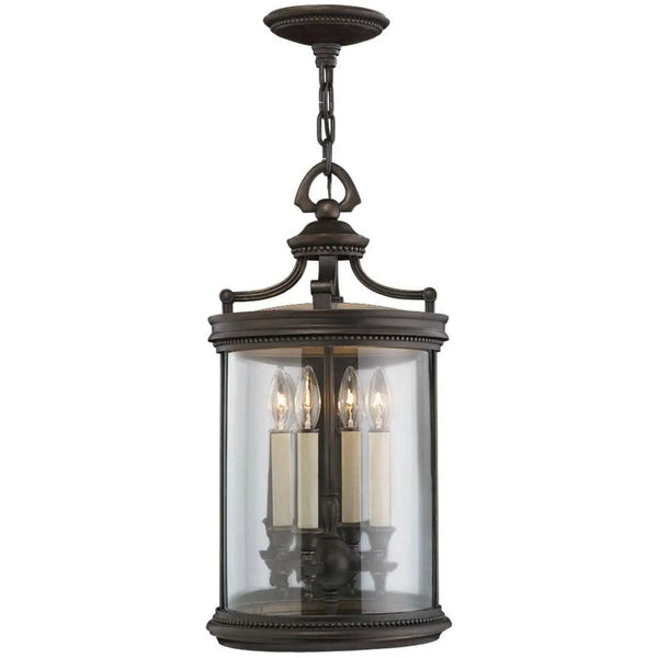 Louvre 12-Inch Four Light Outdoor Lantern