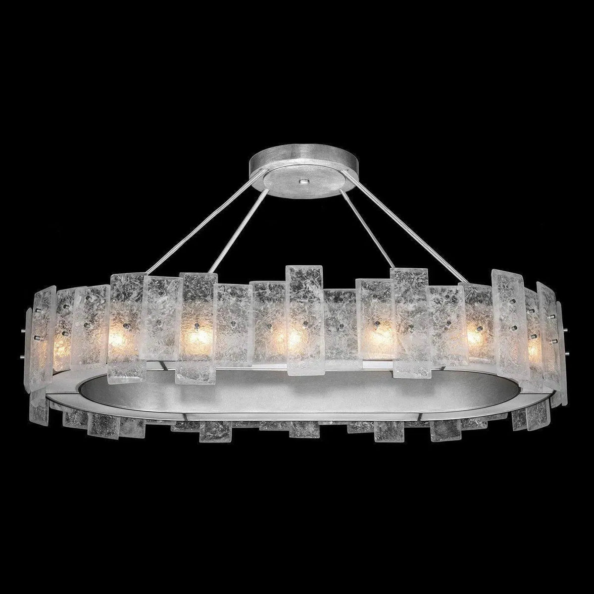 Fine Art Handcrafted Lighting - Lunea 44-Inch 16 Light Pendant - 910540-1ST | Montreal Lighting & Hardware