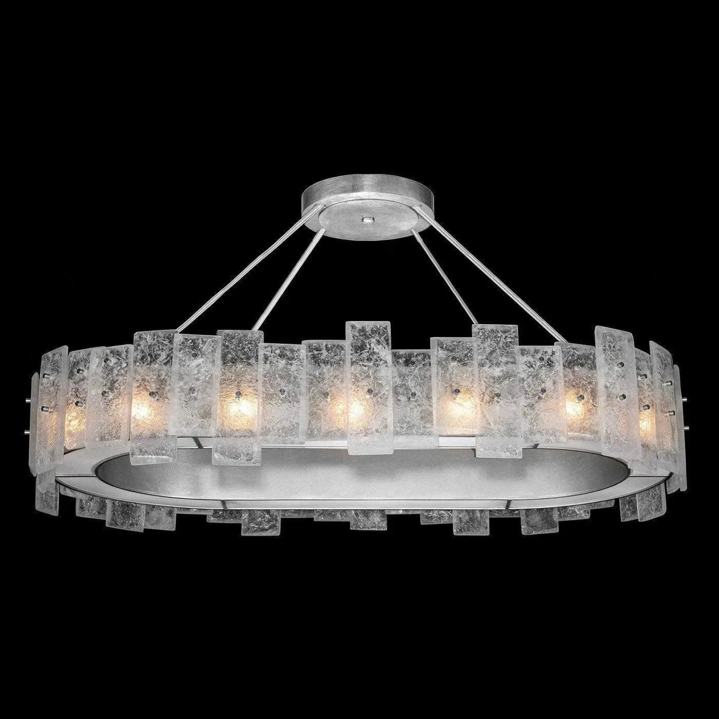 Fine Art Handcrafted Lighting - Lunea 44-Inch 16 Light Pendant - 910540-1ST | Montreal Lighting & Hardware