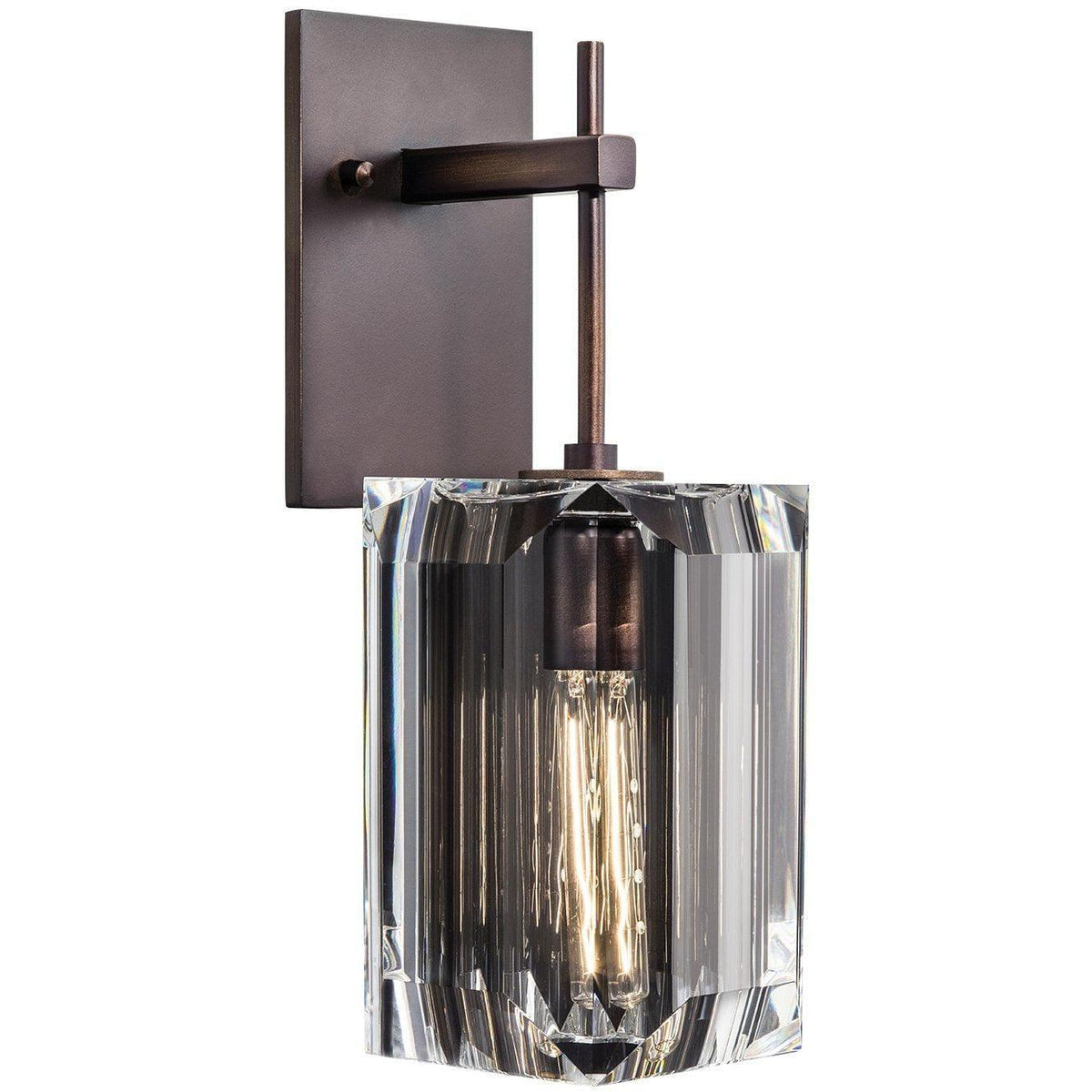 Fine Art Handcrafted Lighting - Monceau 14-Inch One Light Wall Sconce - 875050ST | Montreal Lighting & Hardware