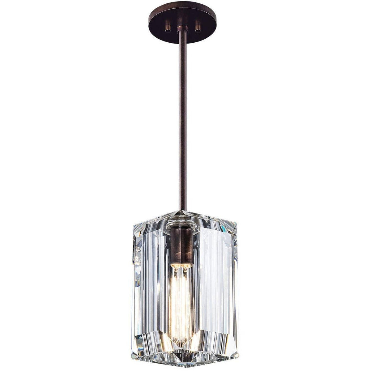 Fine Art Handcrafted Lighting - Monceau 5-Inch One Light Drop Light - 875440ST | Montreal Lighting & Hardware