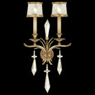 Fine Art Handcrafted Lighting - Monte Carlo 31-Inch Two Light Wall Sconce - 567950ST | Montreal Lighting & Hardware