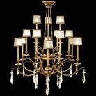 Fine Art Handcrafted Lighting - Monte Carlo 58-Inch 15 Light Chandelier - 567740ST | Montreal Lighting & Hardware