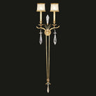 Fine Art Handcrafted Lighting - Monte Carlo 65-Inch Two Light Wall Sconce - 570450ST | Montreal Lighting & Hardware