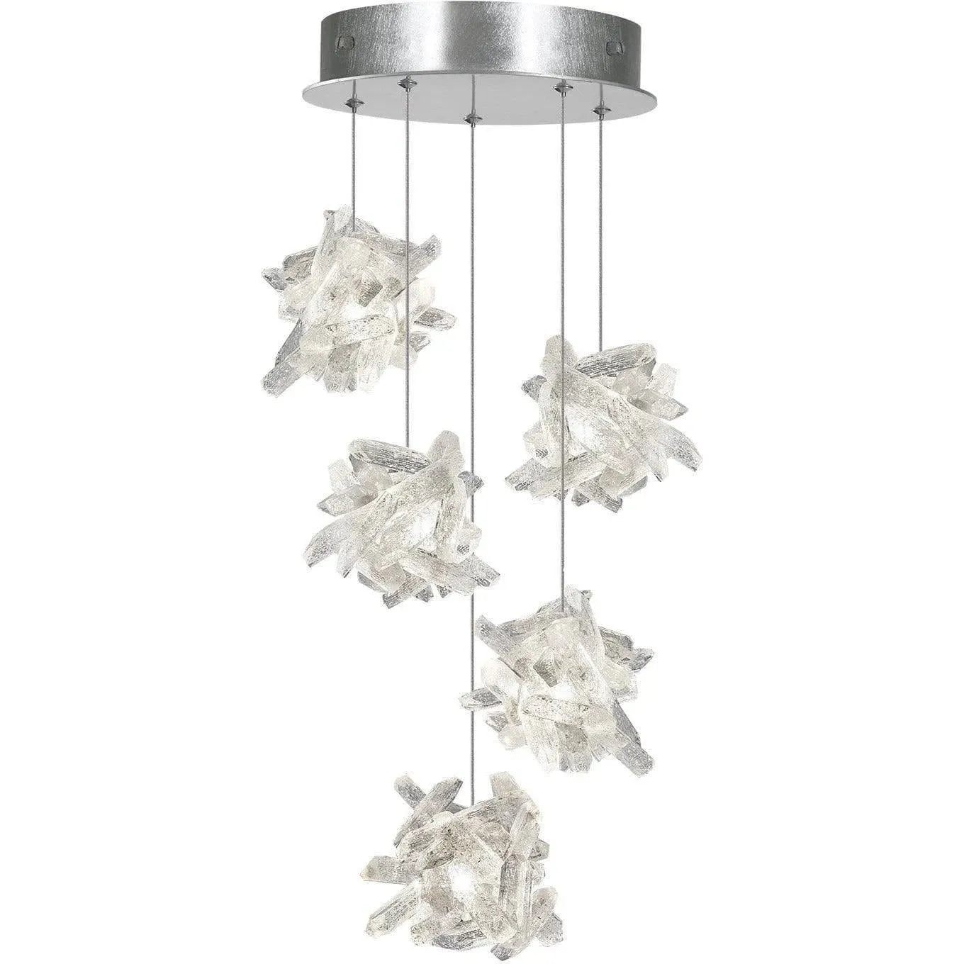 Fine Art Handcrafted Lighting - Natural Inspirations 12-Inch Five Light Pendant - 852440-102LD | Montreal Lighting & Hardware