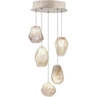 Fine Art Handcrafted Lighting - Natural Inspirations 12-Inch Five Light Pendant - 852440-24LD | Montreal Lighting & Hardware
