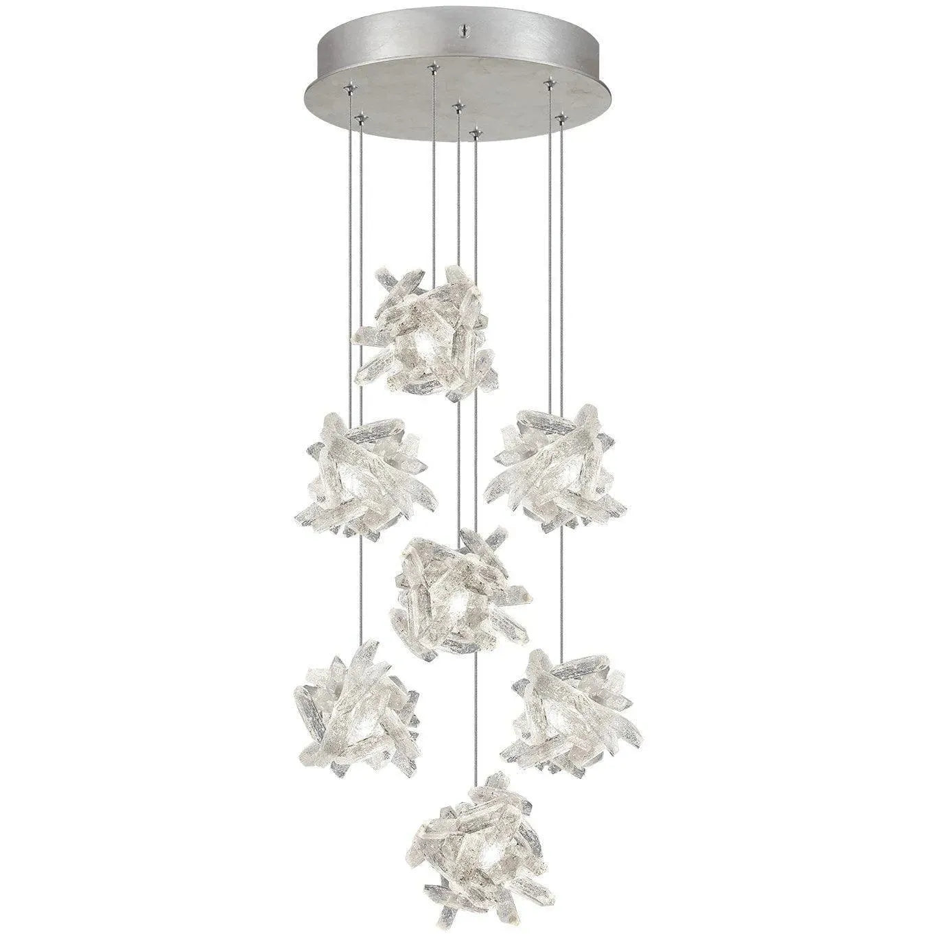 Fine Art Handcrafted Lighting - Natural Inspirations 14-Inch Seven Light Pendant - 852640-102LD | Montreal Lighting & Hardware