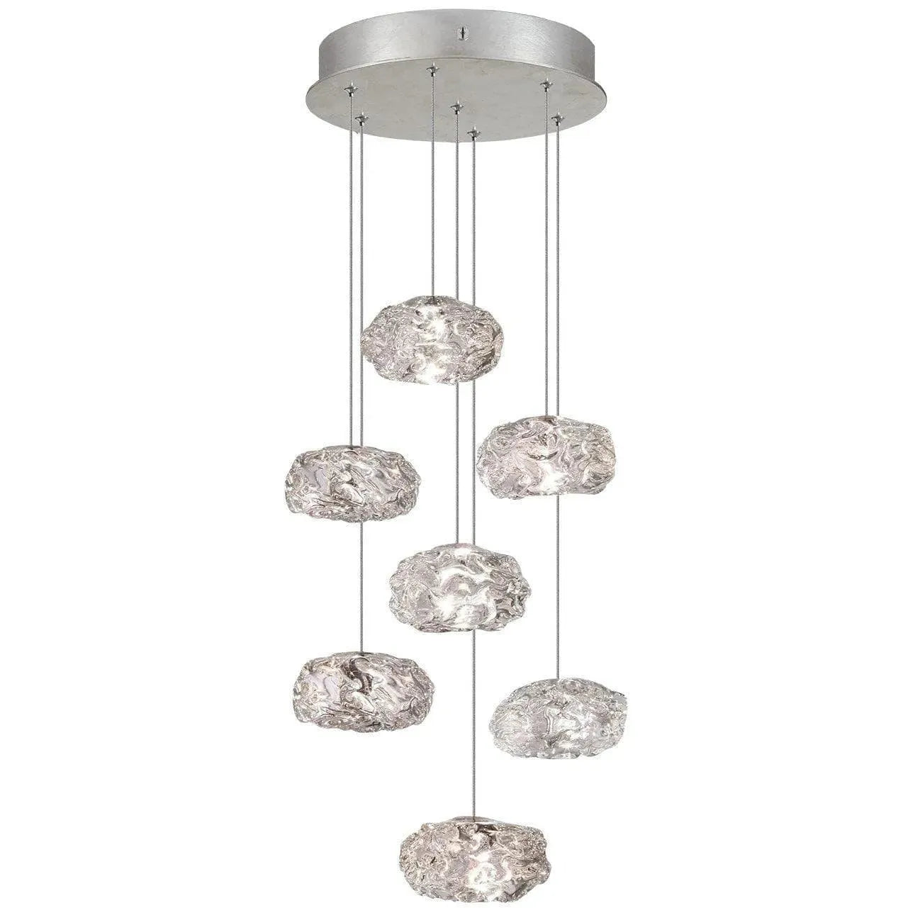 Fine Art Handcrafted Lighting - Natural Inspirations 14-Inch Seven Light Pendant - 852640-11LD | Montreal Lighting & Hardware