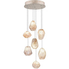 Fine Art Handcrafted Lighting - Natural Inspirations 14-Inch Seven Light Pendant - 852640-24LD | Montreal Lighting & Hardware