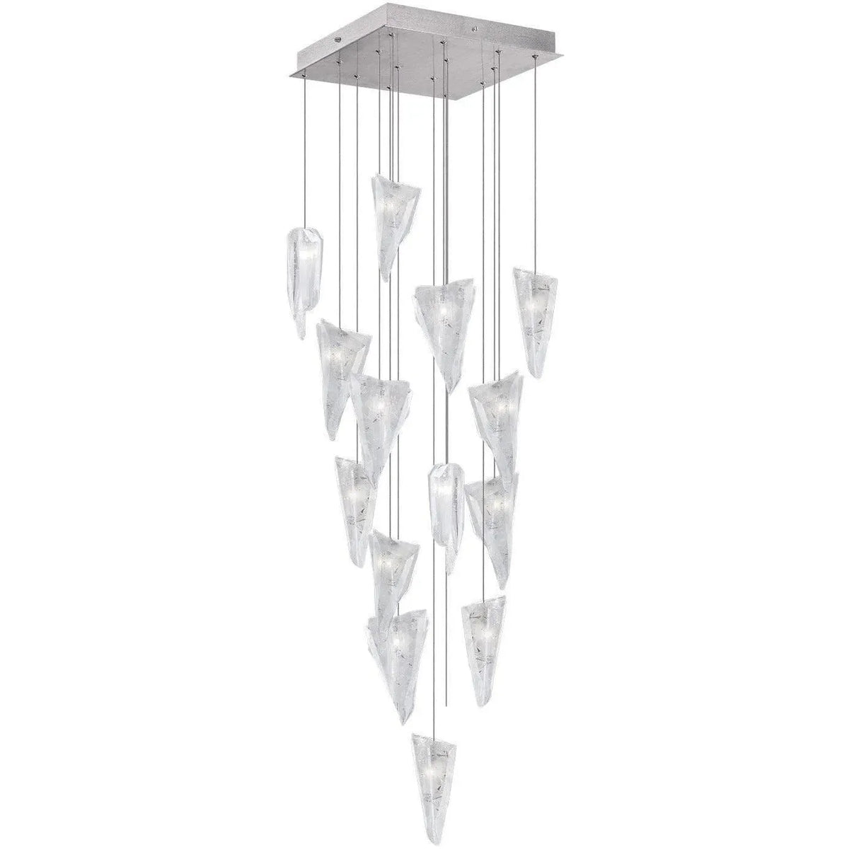 Fine Art Handcrafted Lighting - Natural Inspirations 19-Inch 15 Light Pendant - 853040-108LD | Montreal Lighting & Hardware
