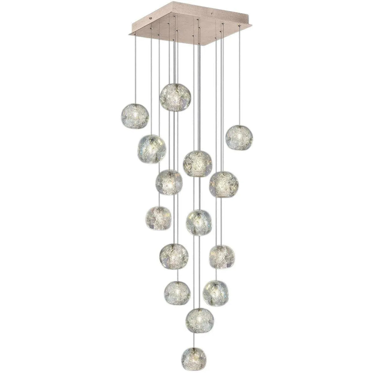 Fine Art Handcrafted Lighting - Natural Inspirations 19-Inch 15 Light Pendant - 853040-206LD | Montreal Lighting & Hardware