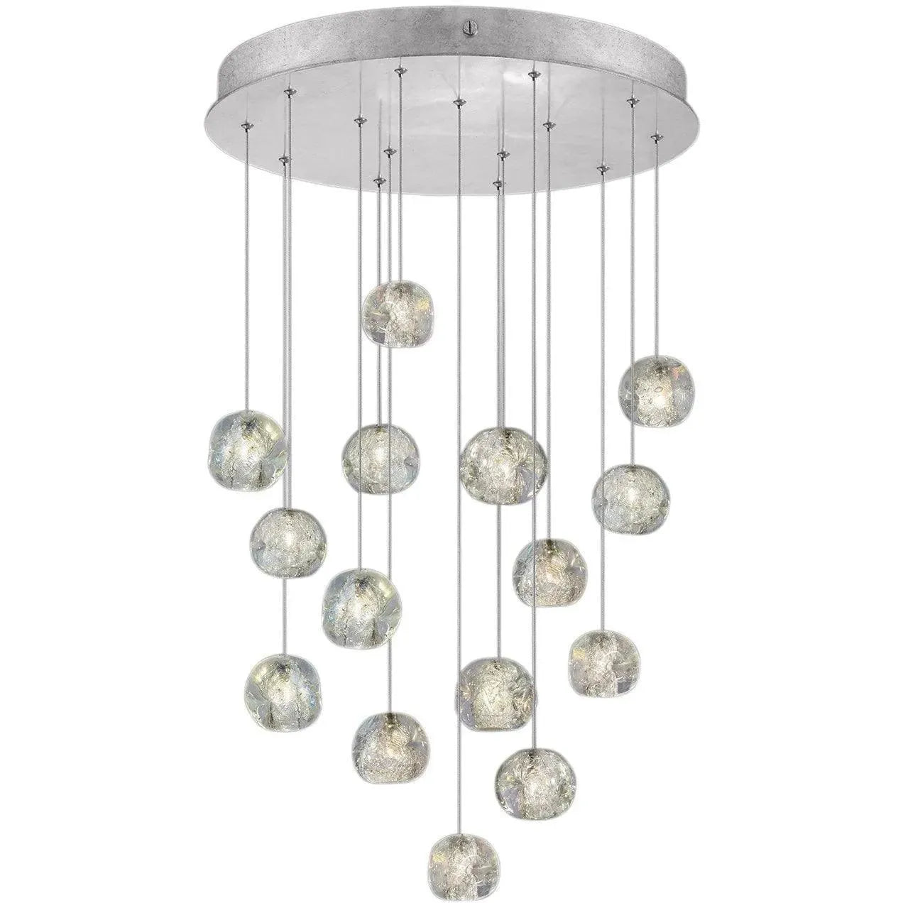 Fine Art Handcrafted Lighting - Natural Inspirations 21-Inch 15 Light Pendant - 853140-106LD | Montreal Lighting & Hardware