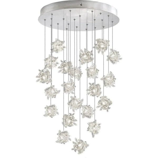 Inspirations naturelles 24 pouces 22 lumières Suspension