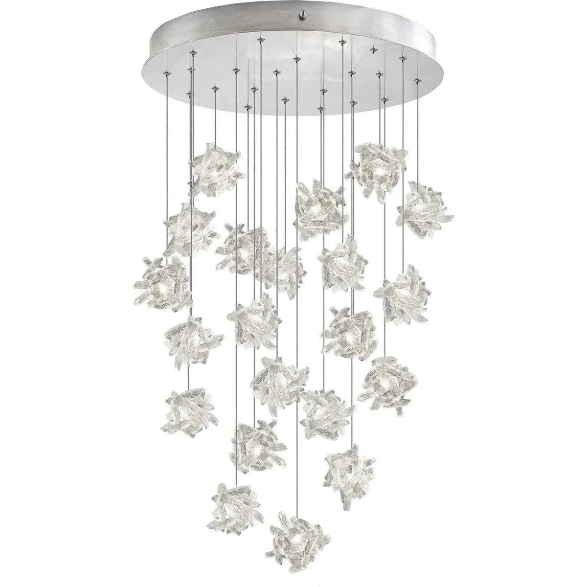 Fine Art Handcrafted Lighting - Natural Inspirations 24-Inch 22 Light Pendant - 853240-102LD | Montreal Lighting & Hardware