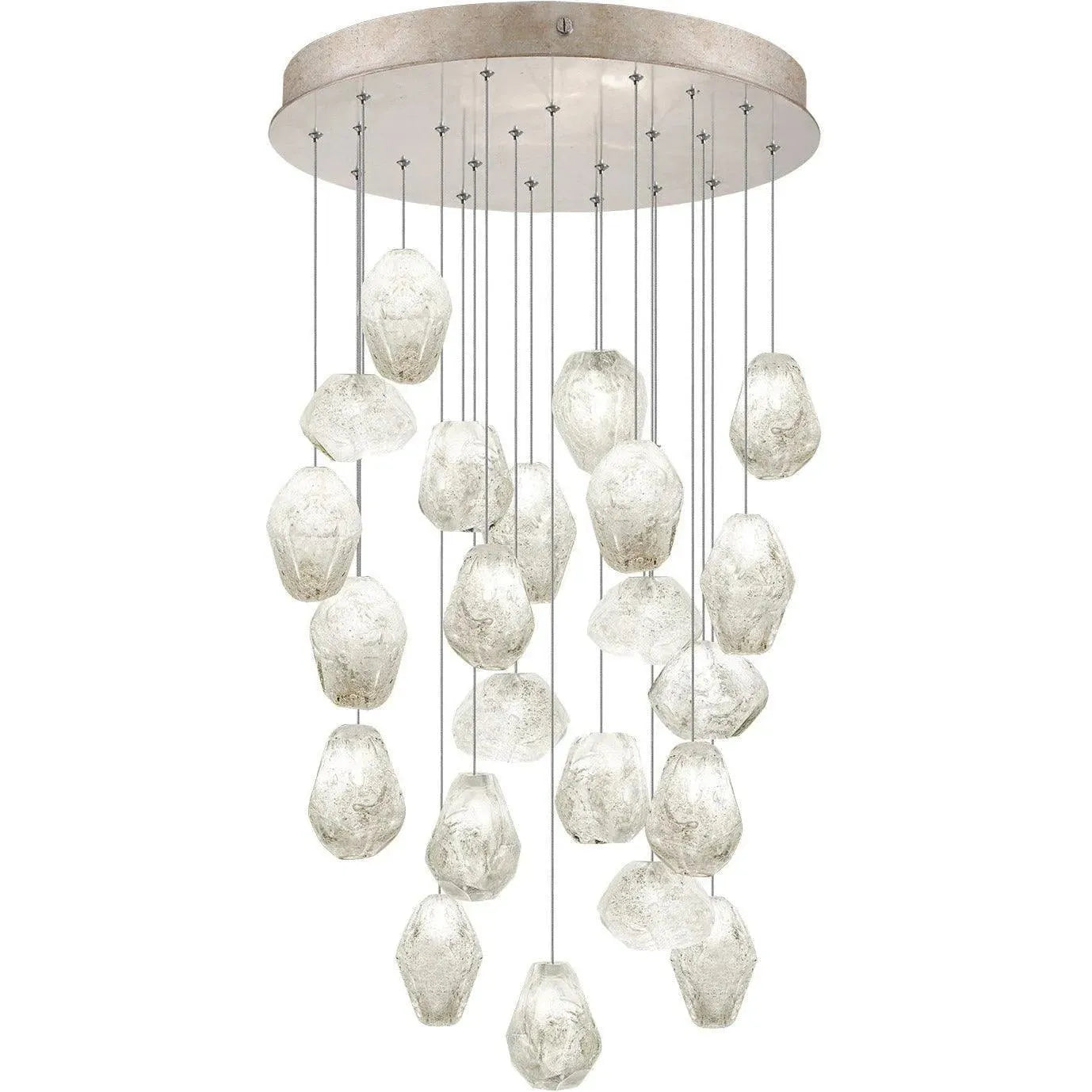 Fine Art Handcrafted Lighting - Natural Inspirations 24-Inch 22 Light Pendant - 853240-23LD | Montreal Lighting & Hardware