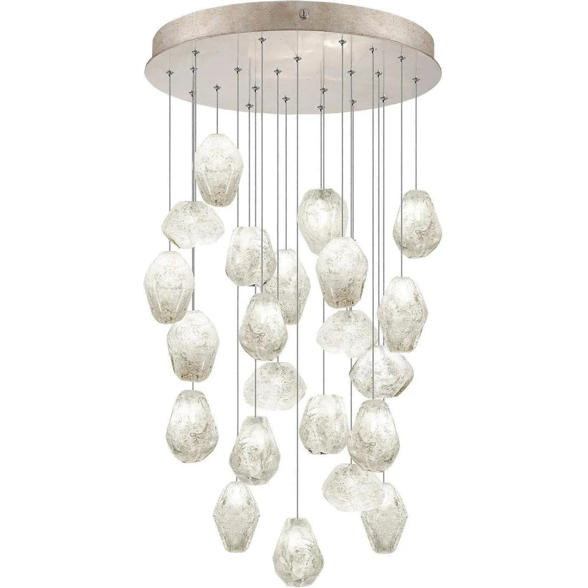 Fine Art Handcrafted Lighting - Natural Inspirations 24-Inch 22 Light Pendant - 853240-23LD | Montreal Lighting & Hardware