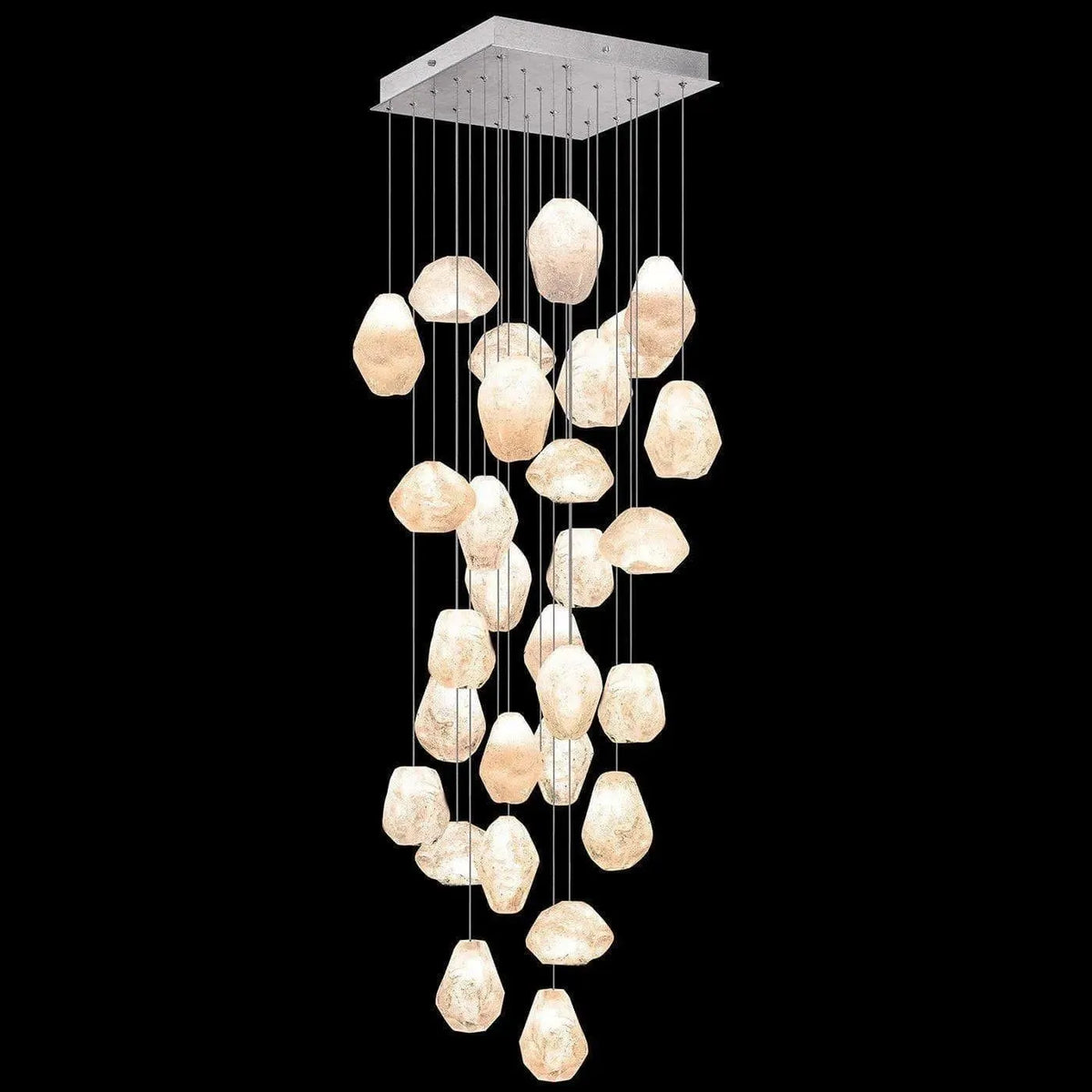 Fine Art Handcrafted Lighting - Natural Inspirations 30-Inch 30 Light Pendant - 853540-14LD | Montreal Lighting & Hardware