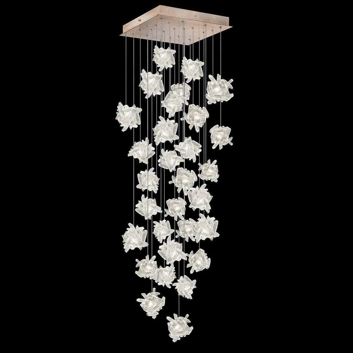 Fine Art Handcrafted Lighting - Natural Inspirations 30-Inch 30 Light Pendant - 853540-202LD | Montreal Lighting & Hardware