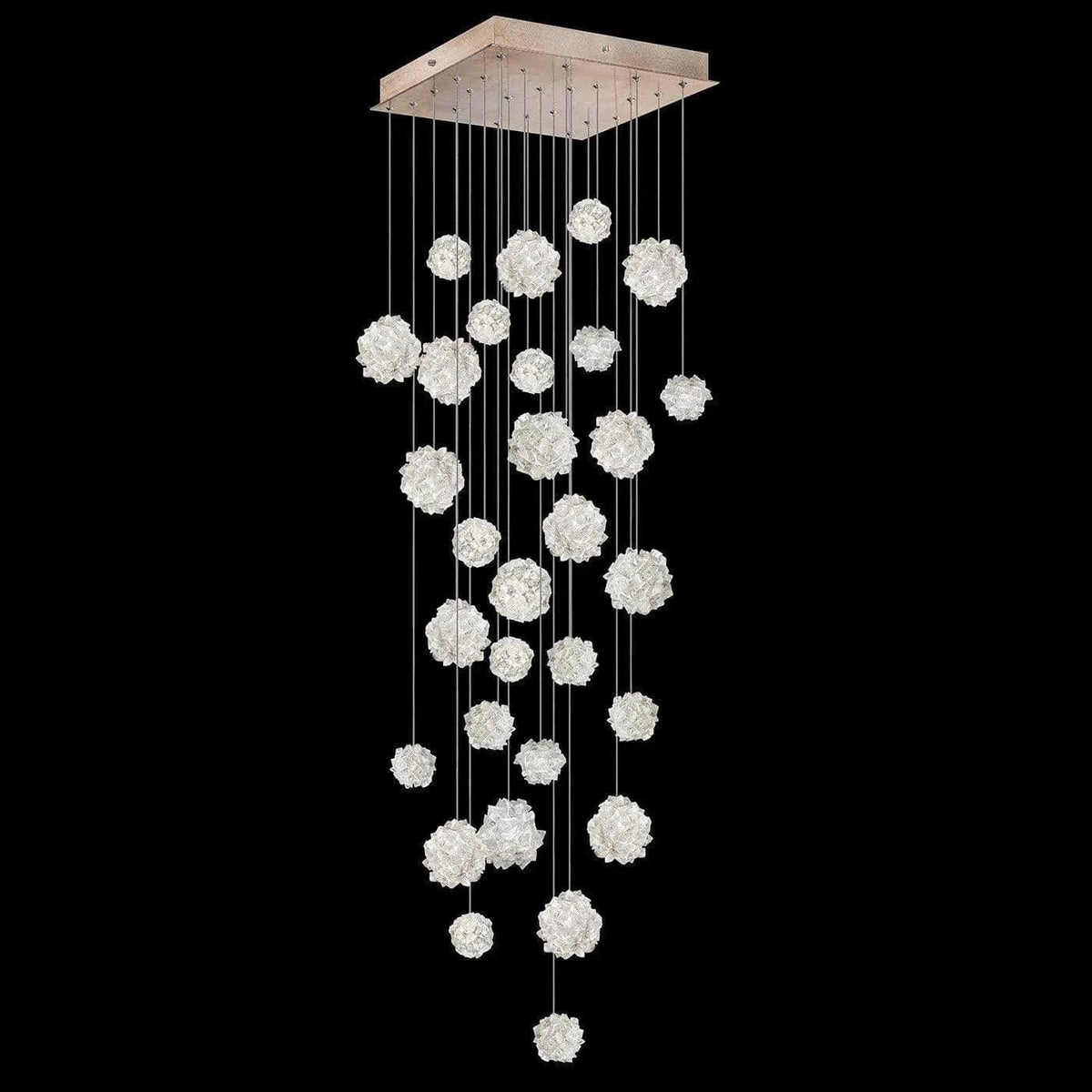Fine Art Handcrafted Lighting - Natural Inspirations 30-Inch 30 Light Pendant - 853540-205LD | Montreal Lighting & Hardware