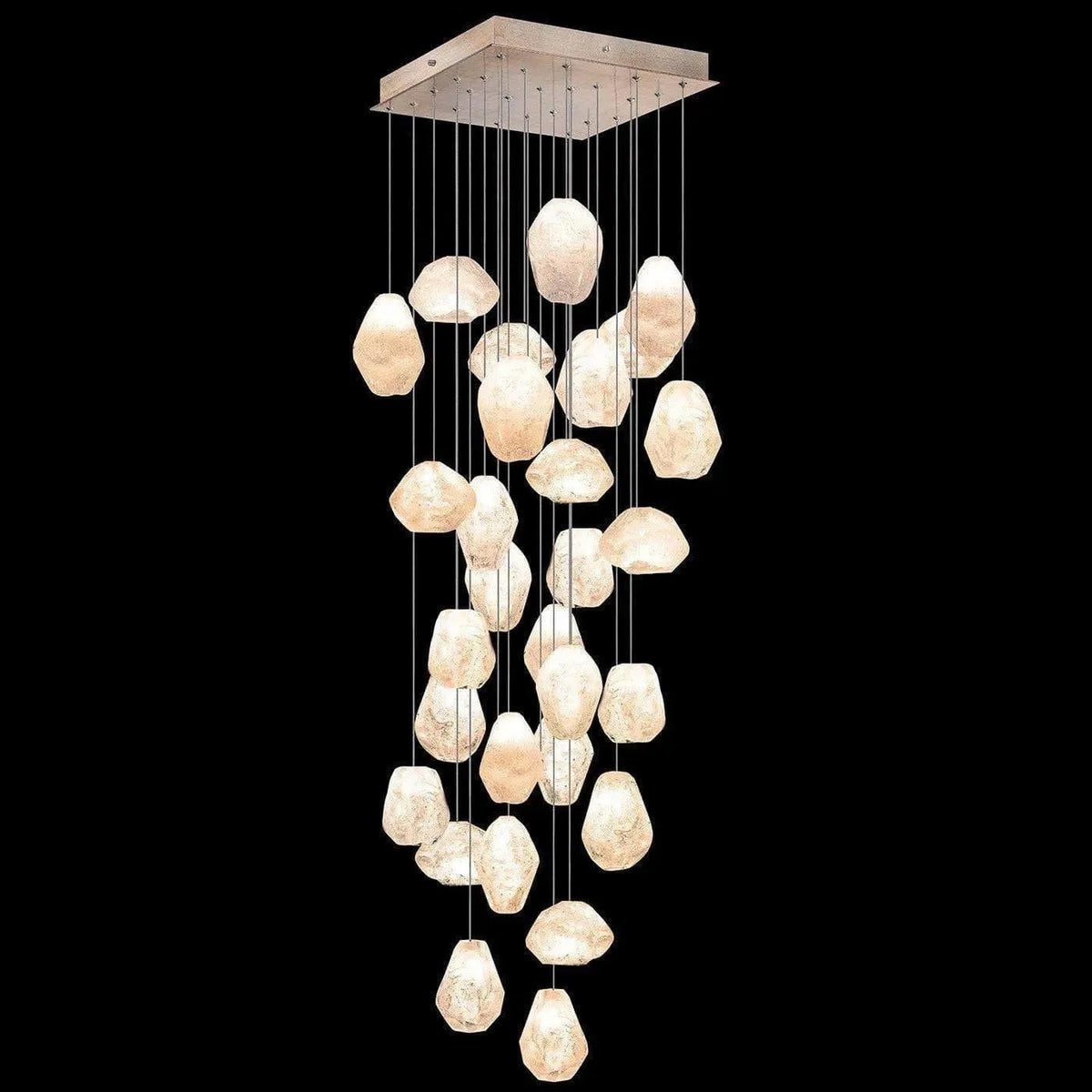 Fine Art Handcrafted Lighting - Natural Inspirations 30-Inch 30 Light Pendant - 853540-24LD | Montreal Lighting & Hardware