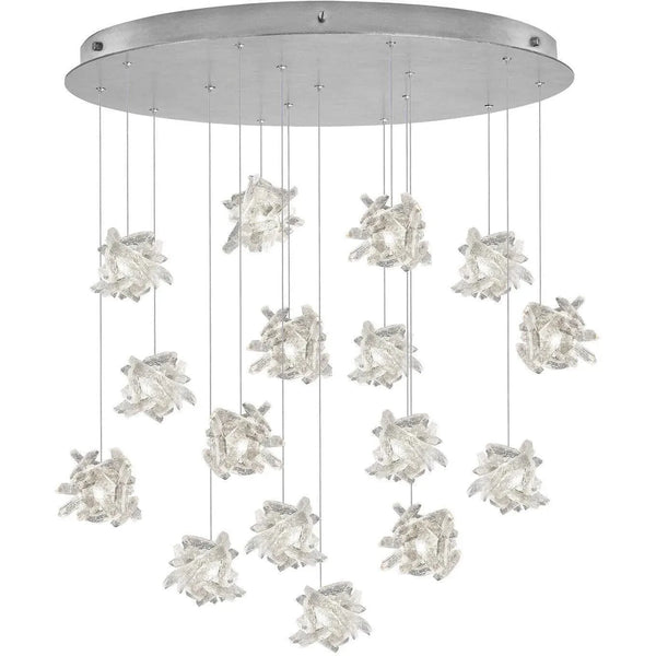 Inspirations naturelles 32 pouces 16 lumières Suspension