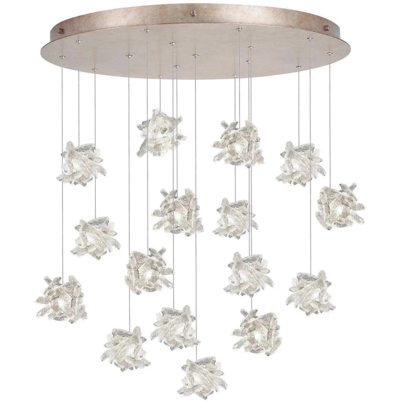 Fine Art Handcrafted Lighting - Natural Inspirations 32-Inch 16 Light Pendant - 862840-202LD | Montreal Lighting & Hardware