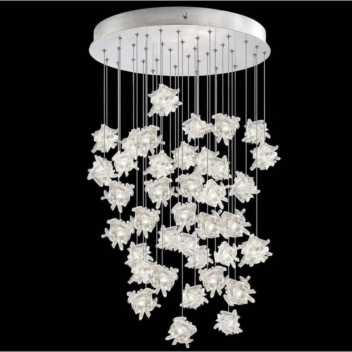 Fine Art Handcrafted Lighting - Natural Inspirations 34-Inch 36 Light Pendant - 853440-102LD | Montreal Lighting & Hardware