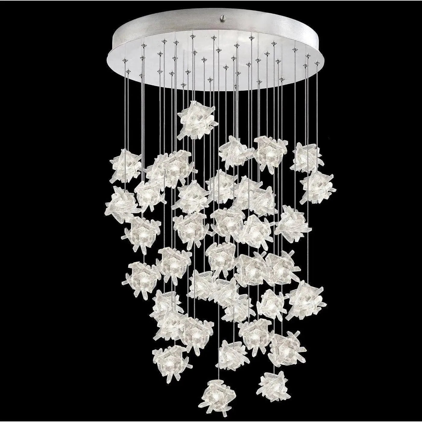 Fine Art Handcrafted Lighting - Natural Inspirations 34-Inch 36 Light Pendant - 853440-102LD | Montreal Lighting & Hardware