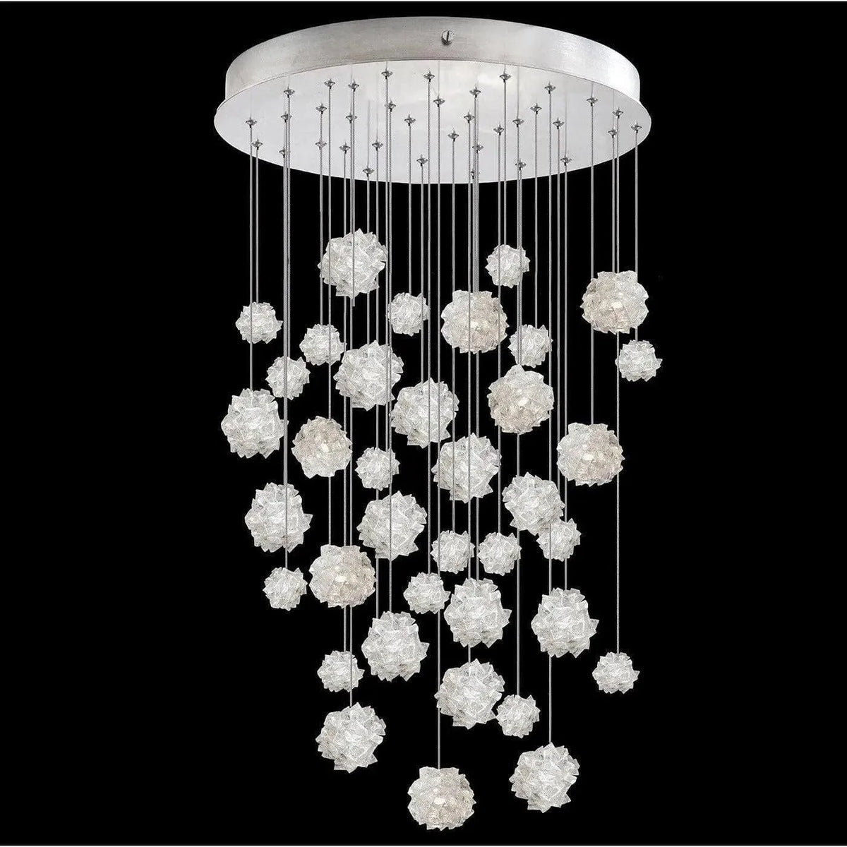 Fine Art Handcrafted Lighting - Natural Inspirations 34-Inch 36 Light Pendant - 853440-105LD | Montreal Lighting & Hardware