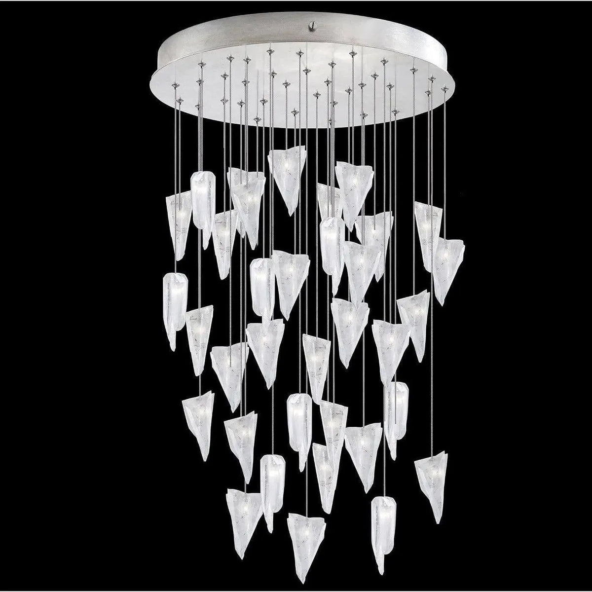 Fine Art Handcrafted Lighting - Natural Inspirations 34-Inch 36 Light Pendant - 853440-108LD | Montreal Lighting & Hardware