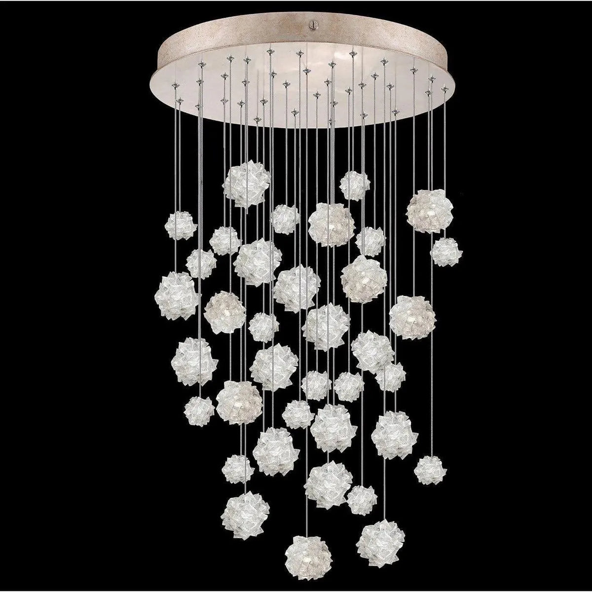 Fine Art Handcrafted Lighting - Natural Inspirations 34-Inch 36 Light Pendant - 853440-205LD | Montreal Lighting & Hardware