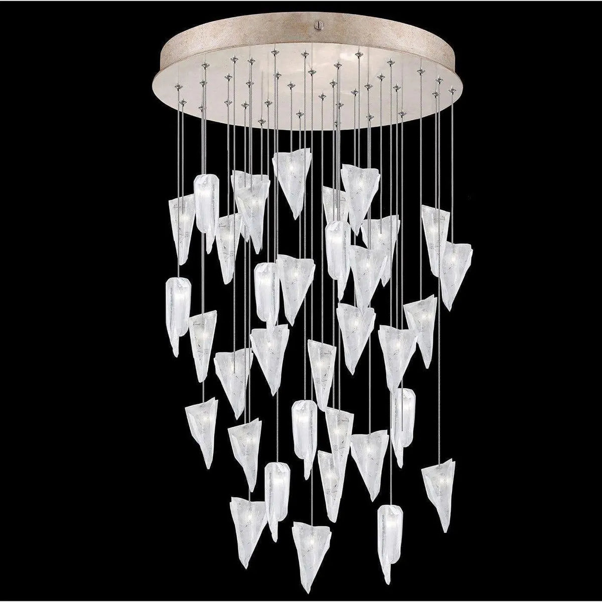 Fine Art Handcrafted Lighting - Natural Inspirations 34-Inch 36 Light Pendant - 853440-208LD | Montreal Lighting & Hardware