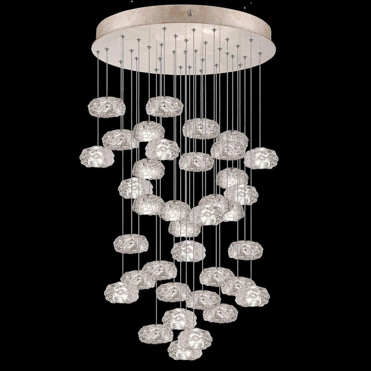 Fine Art Handcrafted Lighting - Natural Inspirations 34-Inch 36 Light Pendant - 853440-21LD | Montreal Lighting & Hardware
