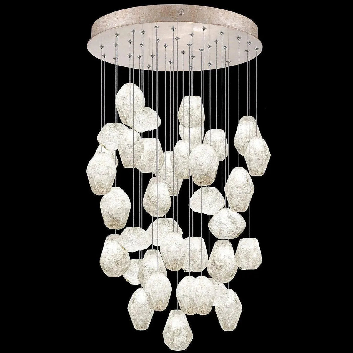 Fine Art Handcrafted Lighting - Natural Inspirations 34-Inch 36 Light Pendant - 853440-23LD | Montreal Lighting & Hardware