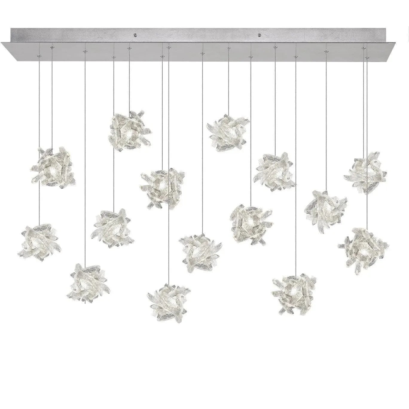 Fine Art Handcrafted Lighting - Natural Inspirations 48-Inch 15 Light Pendant - 853740-102LD | Montreal Lighting & Hardware