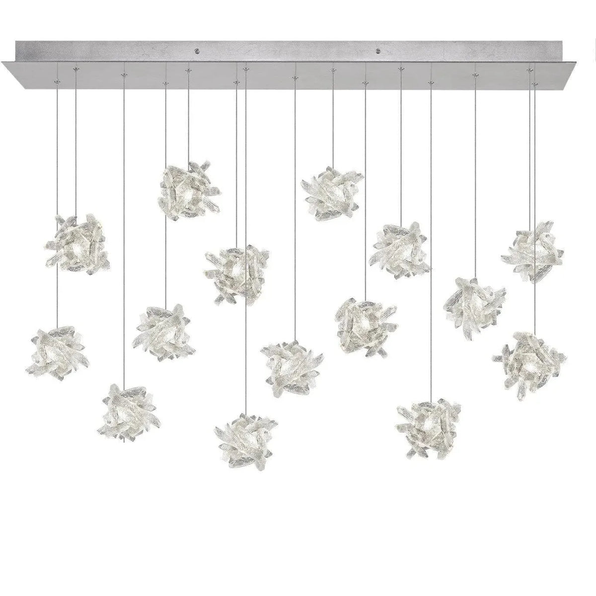 Fine Art Handcrafted Lighting - Natural Inspirations 48-Inch 15 Light Pendant - 853740-102LD | Montreal Lighting & Hardware